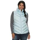 Juniors' Plus Size So&reg; Puffer Vest, Teens, Size: 2xl, Light Blue