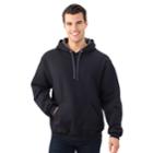 Men's Fruit Of The Loom Signature Fleece Pullover Hoodie, Size: Medium, Black