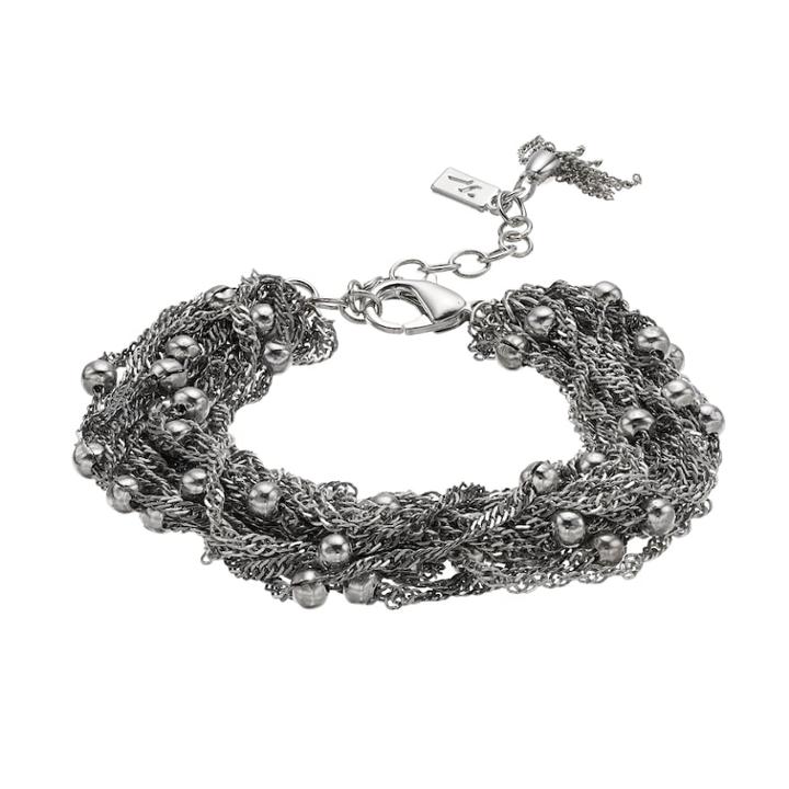 Simply Vera Vera Wang Bead & Chain Cluster Bracelet, Women's, Multicolor