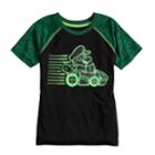 Boys 4-10 Jumping Beans&reg; Super Mario Bros. Raglan Active Tee, Size: 5, Blck/green