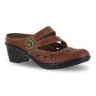 Easy Street Columbus Women's Clogs, Size: 8.5 Wide, Dark Brown