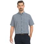 Men's Arrow Seersucker Button-down Shirt, Size: Large, Blue