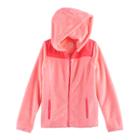 Girls 7-16 & Plus Size So&reg; Hooded Sherpa Zip-up Jacket, Size: 14 1/2, Pink