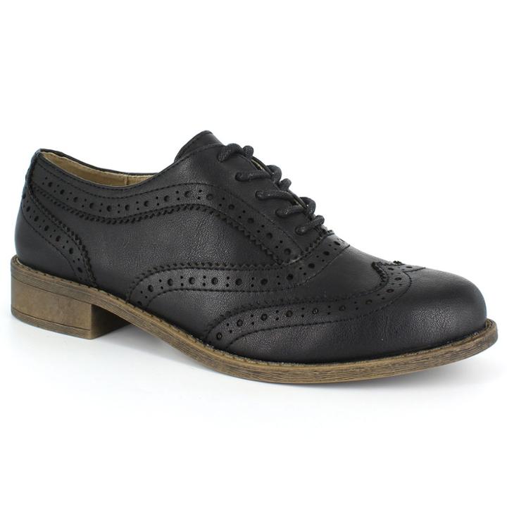 Dolce By Mojo Moxy Riley Women's Wingtip Dress Shoes, Size: Medium (11), Black