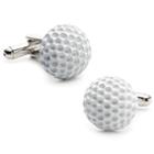 Enamel Golf Ball Cuff Links, Men's, Multicolor