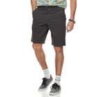 Men's Urban Pipeline&reg; Maxflex Stretch Twill Flat Front Shorts, Size: 29, Grey