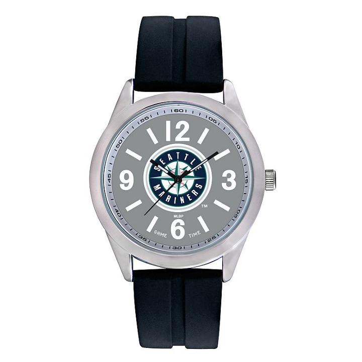 Men's Game Time Seattle Mariners Varsity Watch, Black