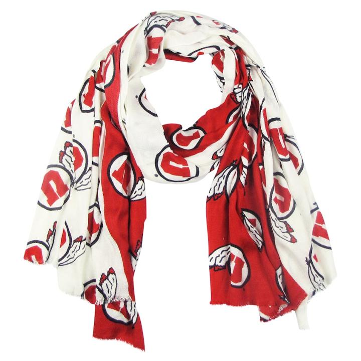 Utah Utes Mvp Scarf, Women's, Multicolor