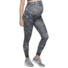 Maternity A:glow Belly Panel Workout Leggings, Women's, Size: Xxl-mat, Black