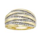 10k Gold 1/2-ct. T.w. Round-cut Diamond Ring, Women's, Size: 7, Yellow