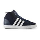 Adidas Neo Cloudfoam Daily Qt Mid Women's Shoes, Size: 8, Blue (navy)