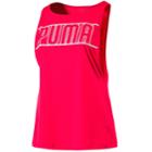 Women's Puma Spark Graphic Tank, Size: Small, Red