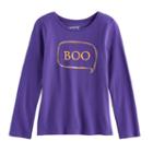 Girls 4-10 Jumping Beans&reg; Halloween Tee, Size: 8, Med Purple