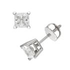 18k White Gold 1-ct. T.w. Ideal-cut Igl Certified Diamond Stud Earrings, Women's