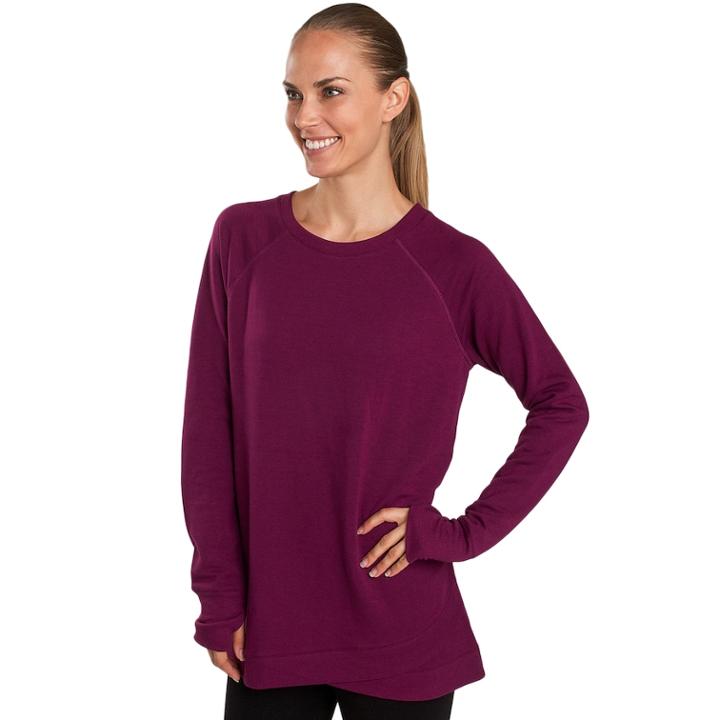 Women's Jockey Sport R & R Crisscross Hem Tunic, Size: Medium, Brt Pink
