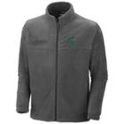 Columbia Michigan State Spartans Flanker Ii Full-zip Fleece - Men, Size: Xl, Silver