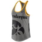 Women's Nike Iowa Hawkeyes Dri-blend Tank, Size: Xl, Dark Grey