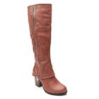 Kisses By 2 Lips Too Too Lit Women's Knee-high Boots, Girl's, Size: Medium (11), Lt Brown