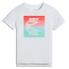 Girls 7-16 Nike Sunset Futura Logo Graphic Tee, Size: Large, White