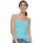 Women's Sonoma Goods For Life&trade; Everyday Camisole, Size: Xs, Med Blue