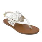 Olivia Miller Damara Women's Sandals, Girl's, Size: 10, White