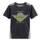 Boys 4-7x Star Wars A Collection For Kohl's Yoda Do Or Do Not There Is No Try Graphic Tee, Boy's, Size: 6, Black