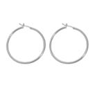 Napier Hoop Earrings - 1 1/2-in, Women's, Grey