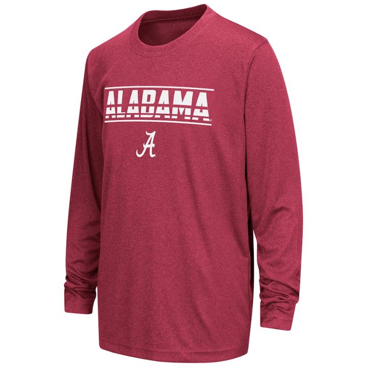 Boys 8-20 Alabama Crimson Tide Drone Tee, Size: S(8/10), Dark Red