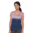 Petite Sonoma Goods For Life&trade; Essential Print V-neck Tee, Women's, Size: M Petite, Light Pink