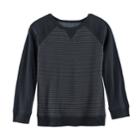 Boys 4-7x Sonoma Goods For Life&trade; Striped Raglan Tee, Size: 7x, Blue (navy)