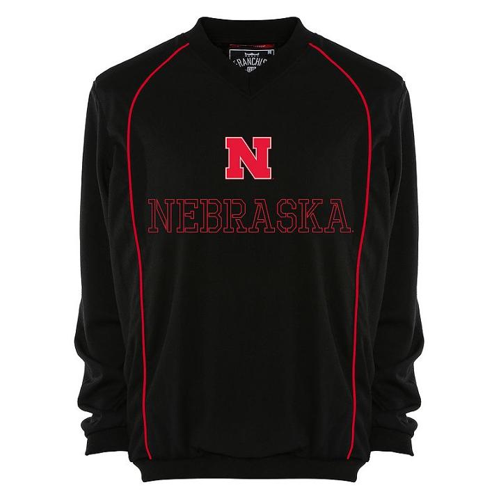 Men's Franchise Club Nebraska Cornhuskers Thermatec Pullover, Size: Xl, Black