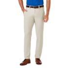 Men's Haggar&reg; Cool 18&reg; Pro Slim-fit Wrinkle-free Flat-front Super Flex Waist Pants, Size: 38x30, Lt Beige