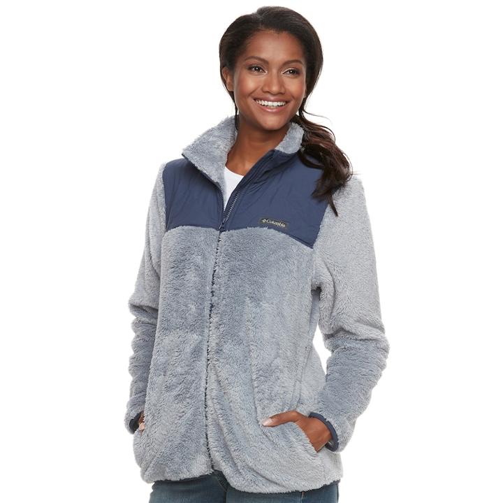 Women's Columbia Havenwood Fleece Jacket, Size: Xl, Turquoise/blue (turq/aqua)