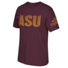 Men's Adidas Arizona State Sun Devils Linear Depth Tee, Size: Medium, Red