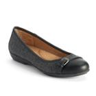 Croft & Barrow&reg; Women's Ortholite Quilted Ballet Flats, Size: 5.5, Grey