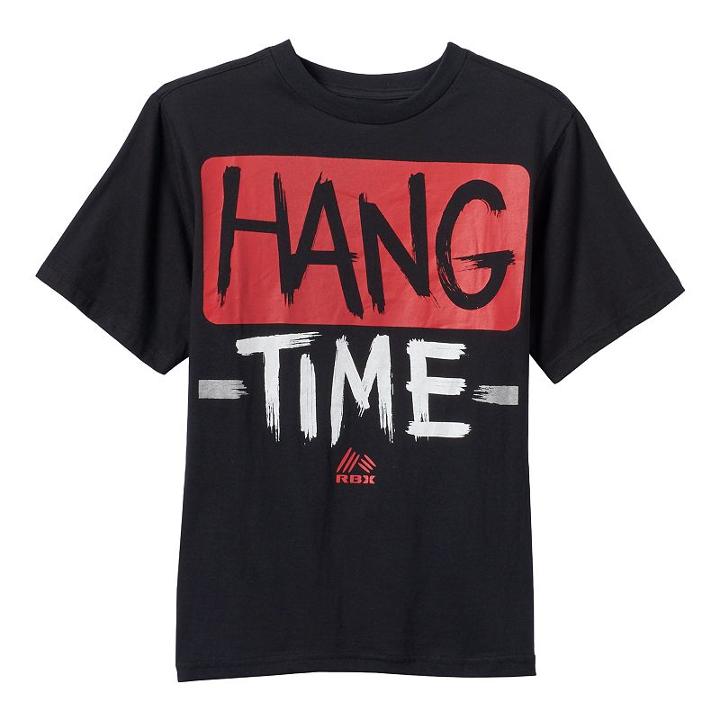 Boys 8-20 Rbx Hang Time Performance Tee, Boy's, Size: M 10-12, Oxford