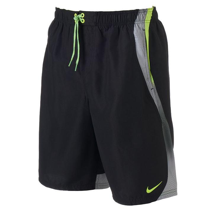 Big & Tall Nike Liquid Haze Volley Shorts, Men's, Size: 3xb, Black