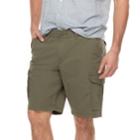 Big & Tall Sonoma Goods For Life&trade; Flexwear Modern-fit Ripstop Stretch Cargo Shorts, Men's, Size: 44, Dark Green