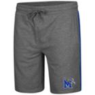 Men's Colosseum Memphis Tigers Sledge Ii Terry Shorts, Size: Xxl, Light Grey