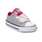 Toddler Girls' Converse Chuck Taylor All Star Double Tongue Birthday Confetti Sneakers, Size: 7 T, Grey
