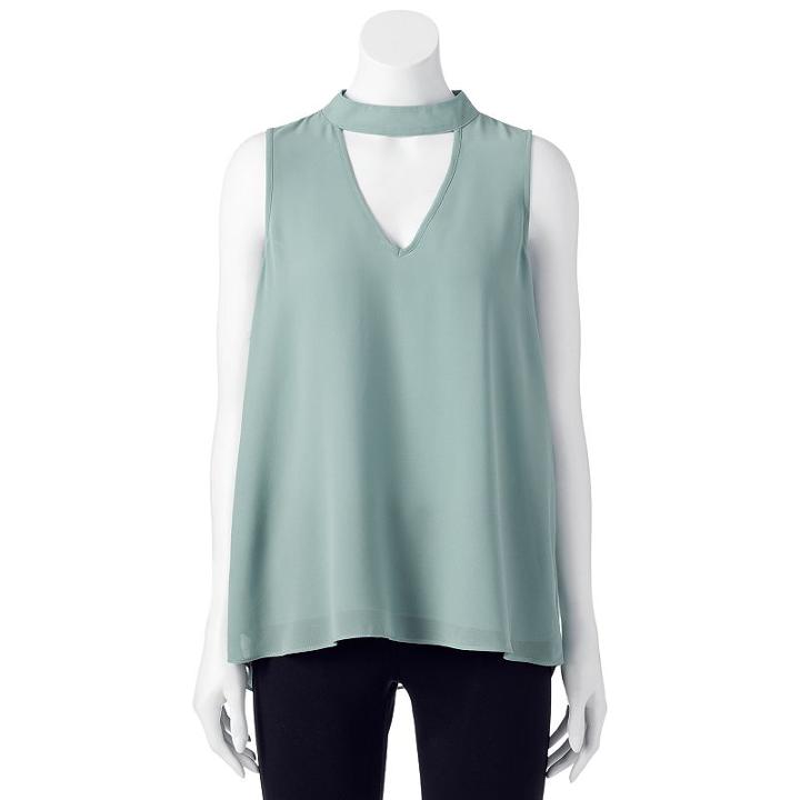 Juniors' My Michelle Choker Tank, Girl's, Size: Large, Blue Other