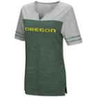 Women's Campus Heritage Oregon Ducks On The Break Tee, Size: Small, Dark Green