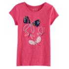Girls 4-10 Jumping Beans&reg; Animal Graphic Tee, Size: 4, Pink