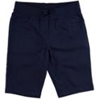 Girls 4-16 & Plus Chaps School Uniform Pull-on Bermuda Shorts, Girl's, Size: 4, Blue (navy)