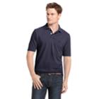 Big & Tall Izod Heritage Solid Pique Polo, Men's, Size: Xl Tall, Dark Blue