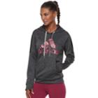 Women's Adidas Winter Camo Thumb Hole Graphic Hoodie, Size: Xs, Grey Other