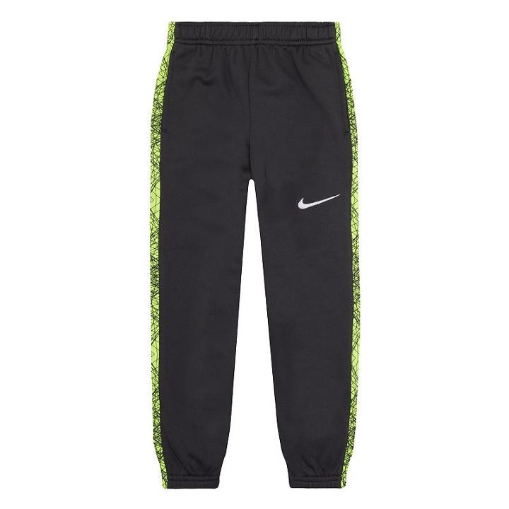Boys 4-7 Nike Geometric Therma-fit Fleece Jogger Pants, Boy's, Size: 7, Brt Yellow