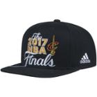 Adult Adidas Cleveland Cavaliers 2017 Conference Champions Snapback Cap, Black