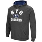Men's Campus Heritage Byu Cougars Pullover Hoodie, Size: Large, Silver