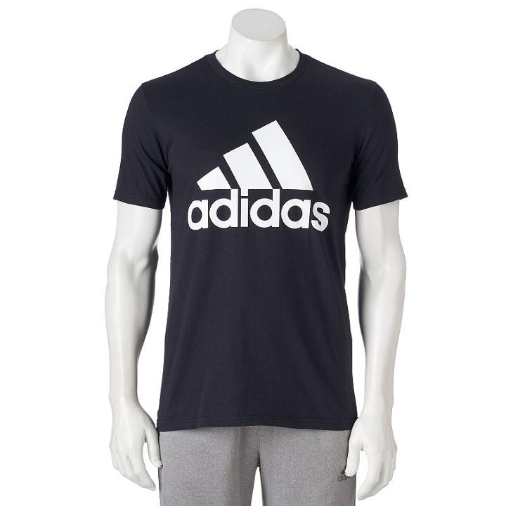 Men's Adidas Classic Tee, Size: Xl, Black